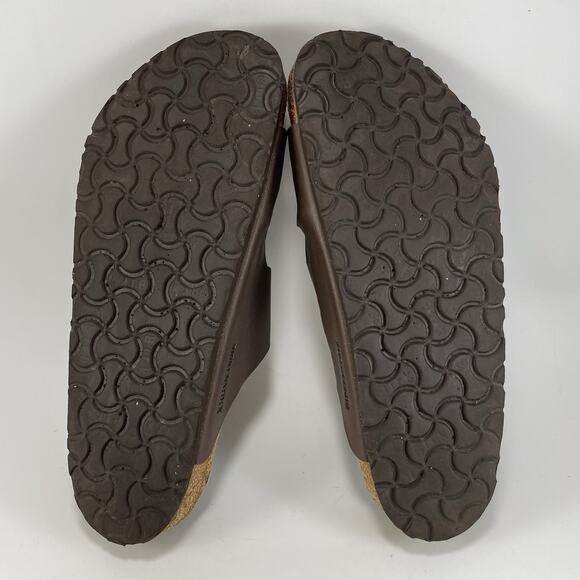 Birkenstock Arizona Slide Sandals Mens Size 42 US Size 9-9.5 Brown BirkoFlor - Picture 7 of 9